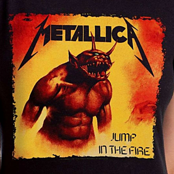 Metallica Jump in the Fire metal rock Official T-Shirt 3XL NWT - Picture 2 of 2